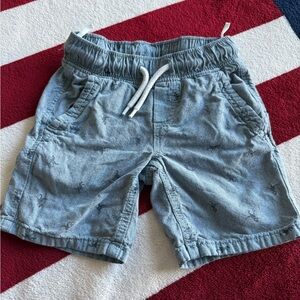 Stylish Kids' Gray Shorts with Drawstring